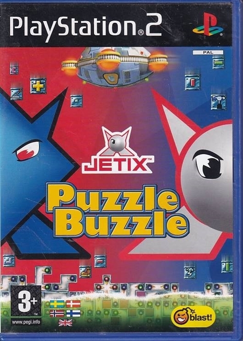 Jetix Puzzle Buzzle - PS2 (B Grade) (Genbrug)